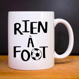 Mug Rien À Foot - Blanc - Taille TU