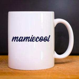 Mug Mamie Cool - Blanc - Taille TU