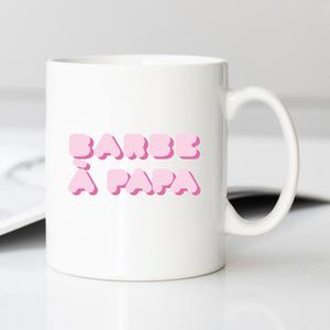 Mug Barbe A Papa 2 - Blanc - Taille TU